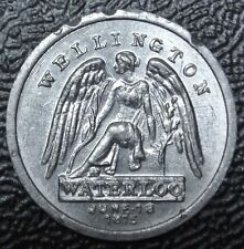 1815 WELLINGTON Waterloo Medal - Aluminum picture