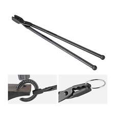 18”Wolf Jaw Tongs, Carbon Steel Forge Tongs with A3 Steel Rivets, for Horseshoes picture