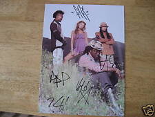 BLACK EYED PEAS SIGNED GROUP 8X10 PHOTO FERGIE ALL 5 JSA COA picture