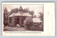 Floral Park NY-New York, Summer Home of John Lewis Childs, Vintage Postcard picture