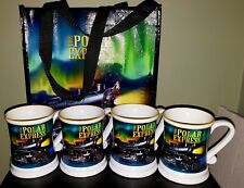 Polar Express 4 mug set + tote NEW picture
