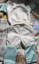 CABBAGE PATCH KIDS CPK Stripped Sweat TOP /PANTS TEAL picture