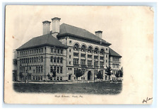 1900's Postcard High School York Pennsylvania Early William Penn Senior High picture
