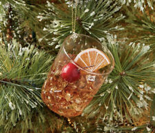 Wondershop Old Fashioned Whiskey Cocktail Glass Christmas Tree Ornament Target picture