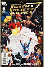 Justice Society Of America #1-2007 nm- 9.2 1st Cyclone Standard cover Alex Ross picture
