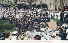 PROVIDENCE RI - Brown University Commencement Day Exercises Postcard picture