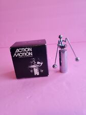 Otagiri Action and Motion Kinetic Art Small Man On Boat japan w/ box 1977 15/21 picture