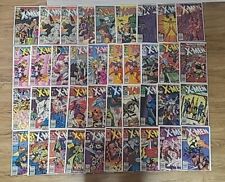 UNCANNY XMEN lot Set Collection Of 63 Comics Mostly Newsstand Range 167-303 Keys picture