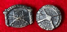 2 Vintage NRA Marksman Rifle Corps Sharpshooter Lapel Pins picture