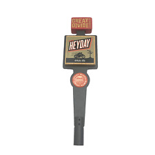 Great Divide Brewing Co Beer Tap Handle Heyday White Ale Denver Colorado picture