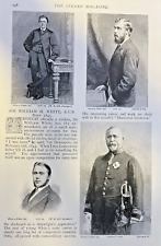 1897 British Ship Builder Sir William White illustrated picture