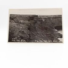 Dry Falls Brink Dry Falls State Park Washington  Postcard RPPC Unposted picture