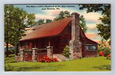 Branson MO-Missouri, Old Man's Cabin, Vintage Postcard picture