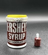 “Hershey’s Syrup”  PHB Midwest of Cannon Falls Porcelain 3D Cocoa Trinket in Box picture