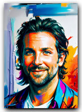 Bradley Cooper Sketch Card Print - Exclusive Art Trading Card #1 PR500 picture