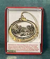 Vintage 1998 Nation's Treasures 24K Gold Finish Brass Ornament picture