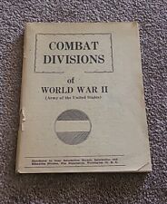 1946 US Army Combat Divisions of World War II by Army Times Short Histories picture