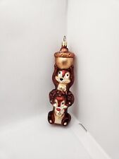 1998 Christopher Radko Chip n Dale Christmas Ornament Disney picture