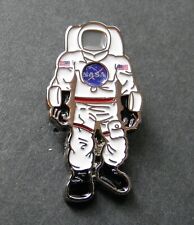 NASA SPACEMAN ASTRONAUT LAPEL PIN BADGE 3/4 x 1.25 INCHES picture