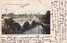 Merrill WI Wisconsin Stone Bridge High School c1907 Lincoln Cty Vtg Postcard A34 picture