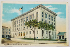 1929 Durham County Courthouse Building North Carolina Vintage Postcard picture
