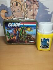Vintage 1982 Hasbro G.I. Joe Metal Lunchbox -with Thermos picture