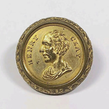 Henry Clay Pre Civil War Presidential Campaign of 1844 Coat Button picture