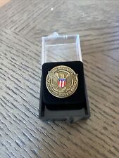 VTG The President's Volunteer Service Award Pin American Eagle USA Flag Shield picture