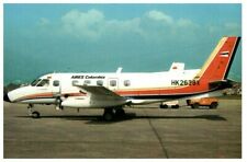 Aires Colombia Embraer EMB 110P Airplane Postcard  picture