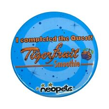 Damaged Neopets 2004 Jamba Juice Promotional Button Pin 2” Tigerfruit Smoothie picture
