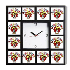 Taco Bell retro 1962 classic logo advertising Clock picture