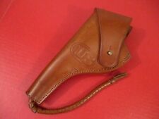 WWI US Army M1909 Leather Holster Colt or S&W M1917 .45 Caliber Revolver - Repro picture