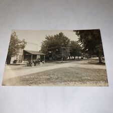 Vintage Photo Postcard 1914 View At Lakeside Michigan Parked Car Nature Store picture