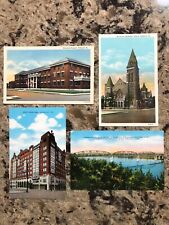 4 Vintage Paducah KY Color Postcards - Linen - Curt Teich & E. C. Kropp picture