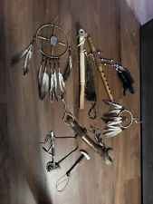 Native American Inspired Handmade Tools, Dream Catchers, Pipes, Flute picture