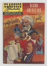 Classics Illustrated 169 Negro Americans the Early Years #1 VG+ 4.5 1969 picture