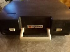 Vintage 1970's OLYMPIA OLYMPIETTE MODEL S12 Manual Portable Typewriter. picture