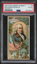 1897 Stollwerck Benjamin Franklin PSA 4 PWCC-A Eye Appeal 1/1 picture
