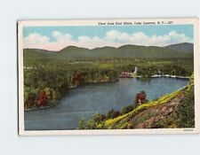 Postcard View from East Shore Lake Luzerne New York USA picture