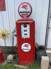 Vintage 1940s Tokheim Gas Pump Mobil Gas Service Station Opryland picture