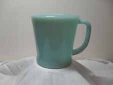VINTAGE ANCHOR HOCKING FIRE KING DELPHITE BLUE COFFEE MUG OVEN WARE U.S.A. picture
