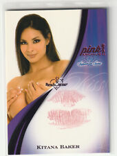 BENCHWARMER SIGNATURE SERIES PINK ARCHIVE KITANA BAKER KISS CARD picture