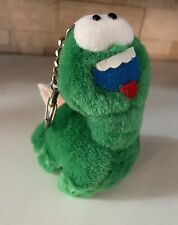 Sanrio We Are Dinosaurs Plush Keychain 1993 Green Unknown Character picture