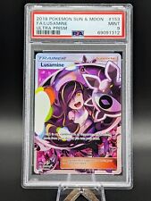 2018 Lusamine Pokémon Sun & Moon - Ultra Prism 153/156 PSA 9 Full Trainer Art picture