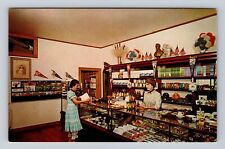 Cassville WI-Wisconsin, Book & Stationary Store, Stonefield, Vintage Postcard picture
