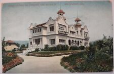Vintage Artist Paul de Longpre's Residence 1909 Hollywood Postcard picture