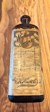 Old BBQ Vintage American Wright's Liquid Smoke BOTTLE 10
