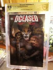DCeased Unkillables #1 COVER B Cheetah Variant CBCS Signed by Ryan Brown picture