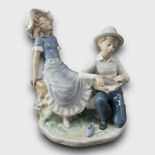 Vintage Nao Lladro Spain 'Tender Moment' #488 Porcelain Figurine picture