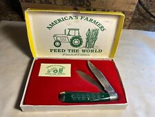 Vintage America's Farmers Feed the World Limited Edition Pocket Knife picture